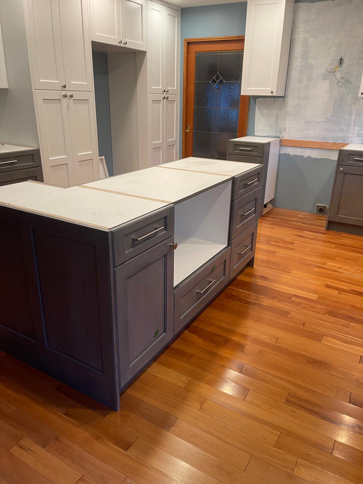 Modern kitchen cabinets